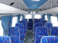 Mikroautobusu Mercedes Benz Sprinter noma 14 17 19 20 sēdvietas